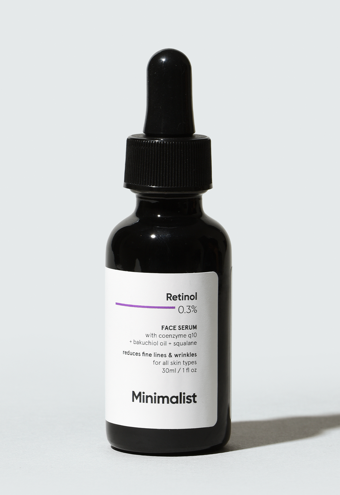 Minimalist Retinol 0.3% + Coenzyme Q10 Face Serum (30 ml) – photo 2