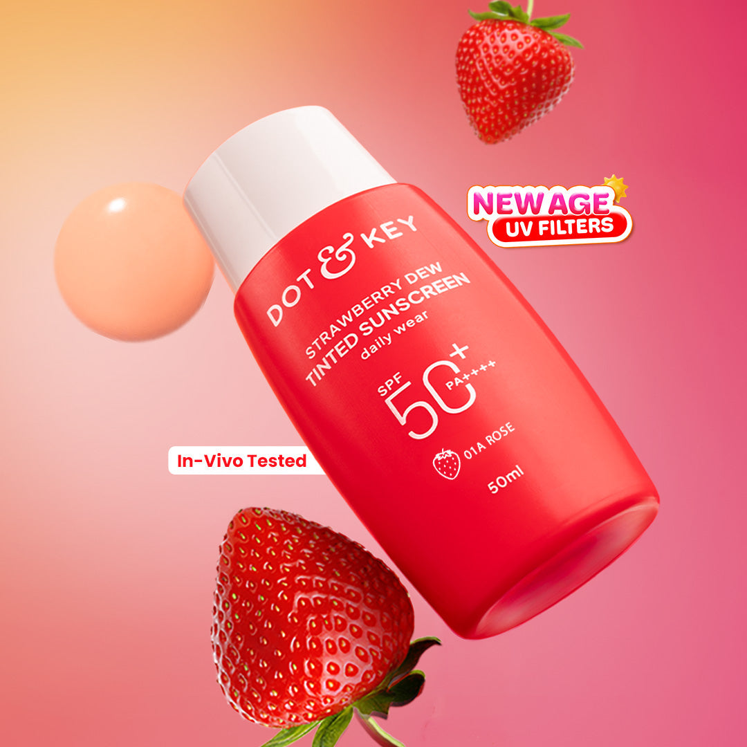 Dot & Key Strawberry Dew Tinted Sunscreen SPF 50+ PA++++ – photo 4