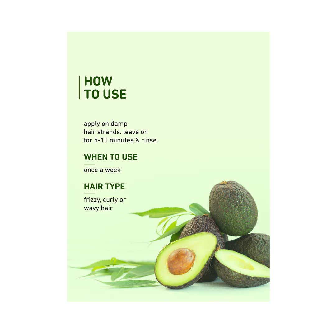 Plum Avocado Nourish-Up Hair Mask (250g) – photo 4