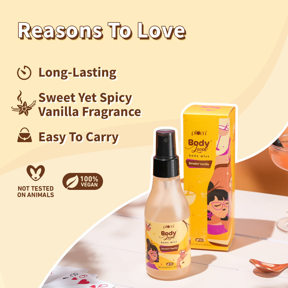 Plum BodyLovin' Smokin' Vanilla Body Mist (150ml) – photo 4