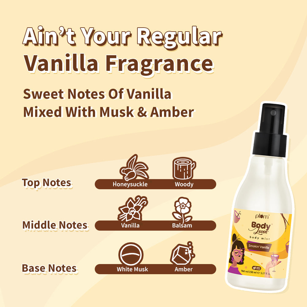 Plum BodyLovin' Smokin' Vanilla Body Mist (150ml) – photo 5