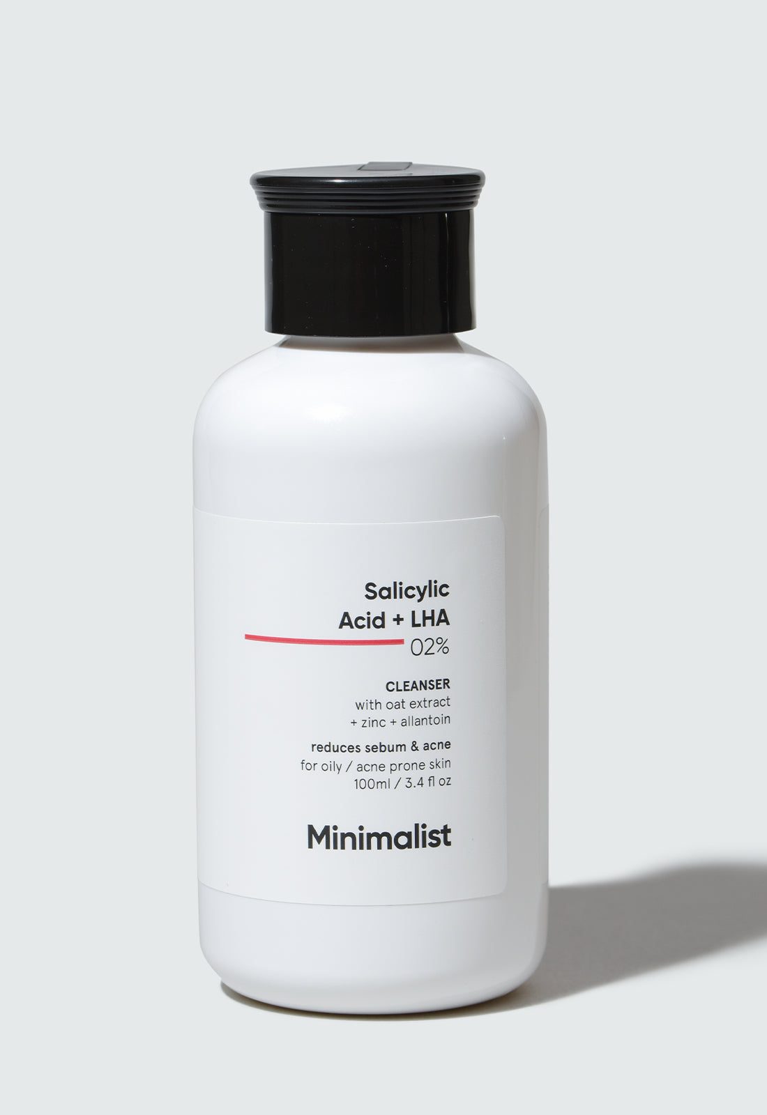Minimalist Salicylic Acid + LHA 2% Face Cleanser (100ml) – photo 3