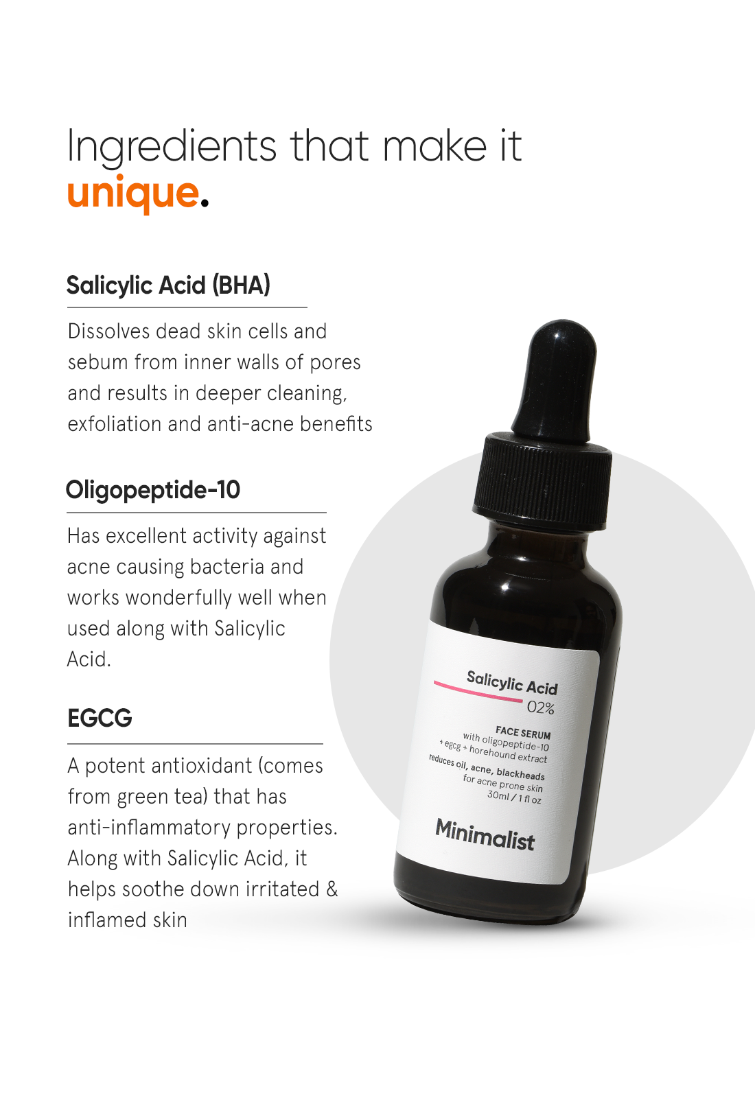 Minimalist Salicylic Acid 2% Face Serum (30ml) – photo 4