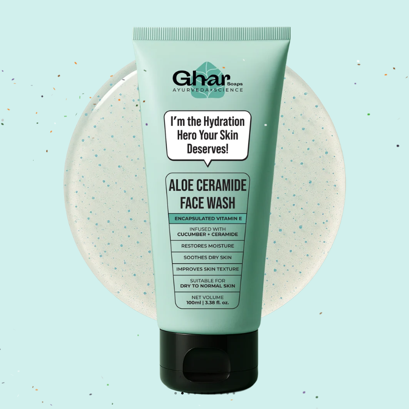 Ghar Aloe-Ceramide Face Wash – photo 2
