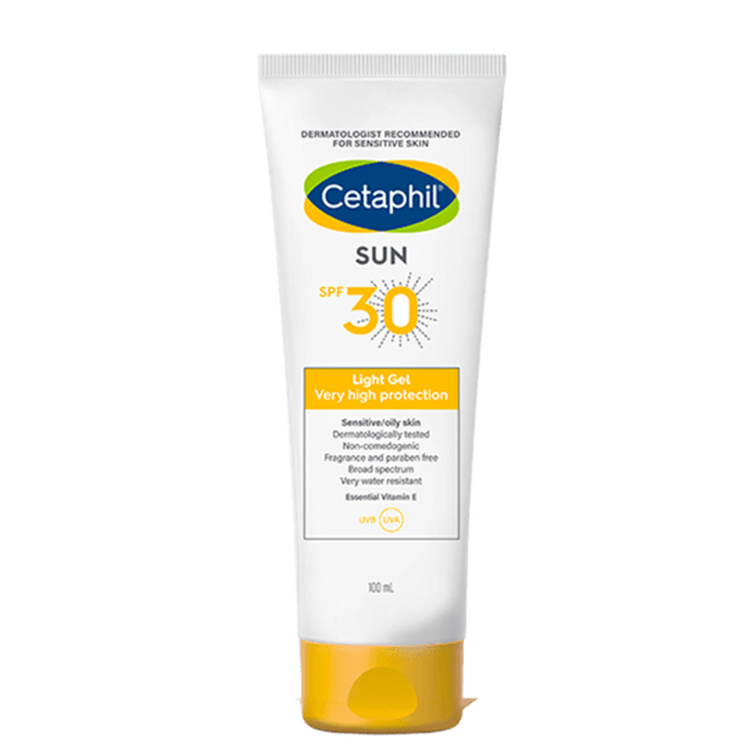 Cetaphil Sun SPF 30+ Light Gel (Very High Protection Sunscreen) - 100ml