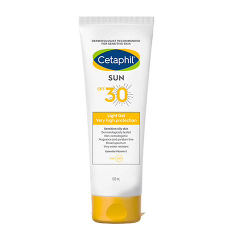 Cetaphil Sun SPF 30+ Light Gel (Very High Protection Sunscreen) - 100ml