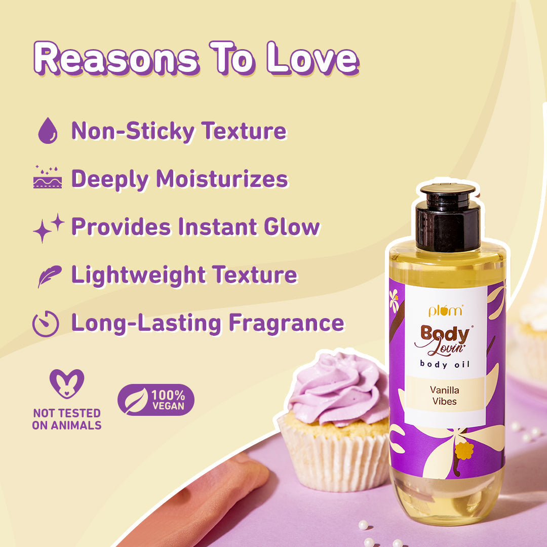Plum BodyLovin' Vanilla Vibes Body Oil (100ml) – photo 5