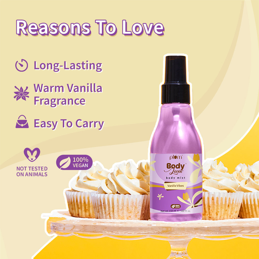 Plum BodyLovin' Vanilla Vibes Body Mist (150ml) – photo 5