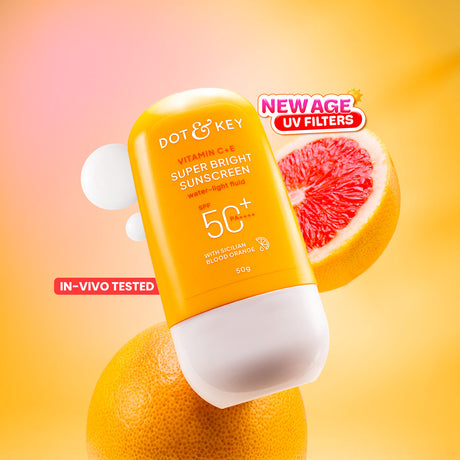 Dot & Key Vitamin C + E Super Bright Sunscreen SPF 50+ PA++++ (50g)