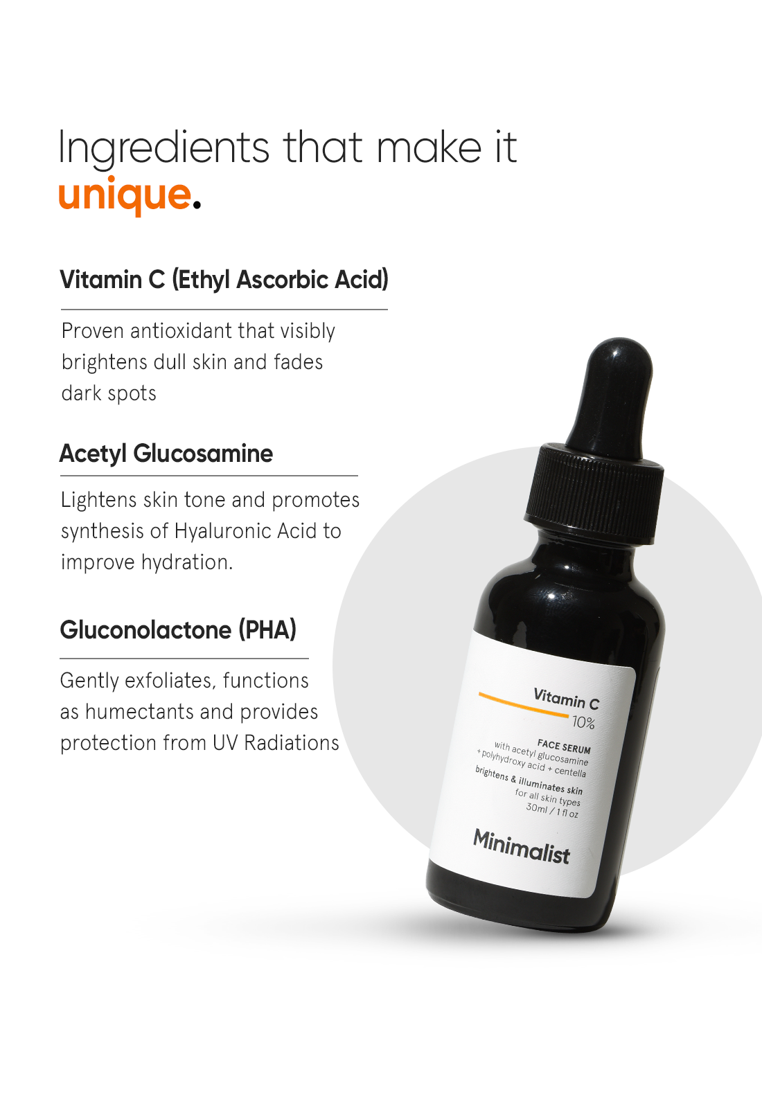 Minimalist 10% Vitamin C Serum (30ml) – photo 5
