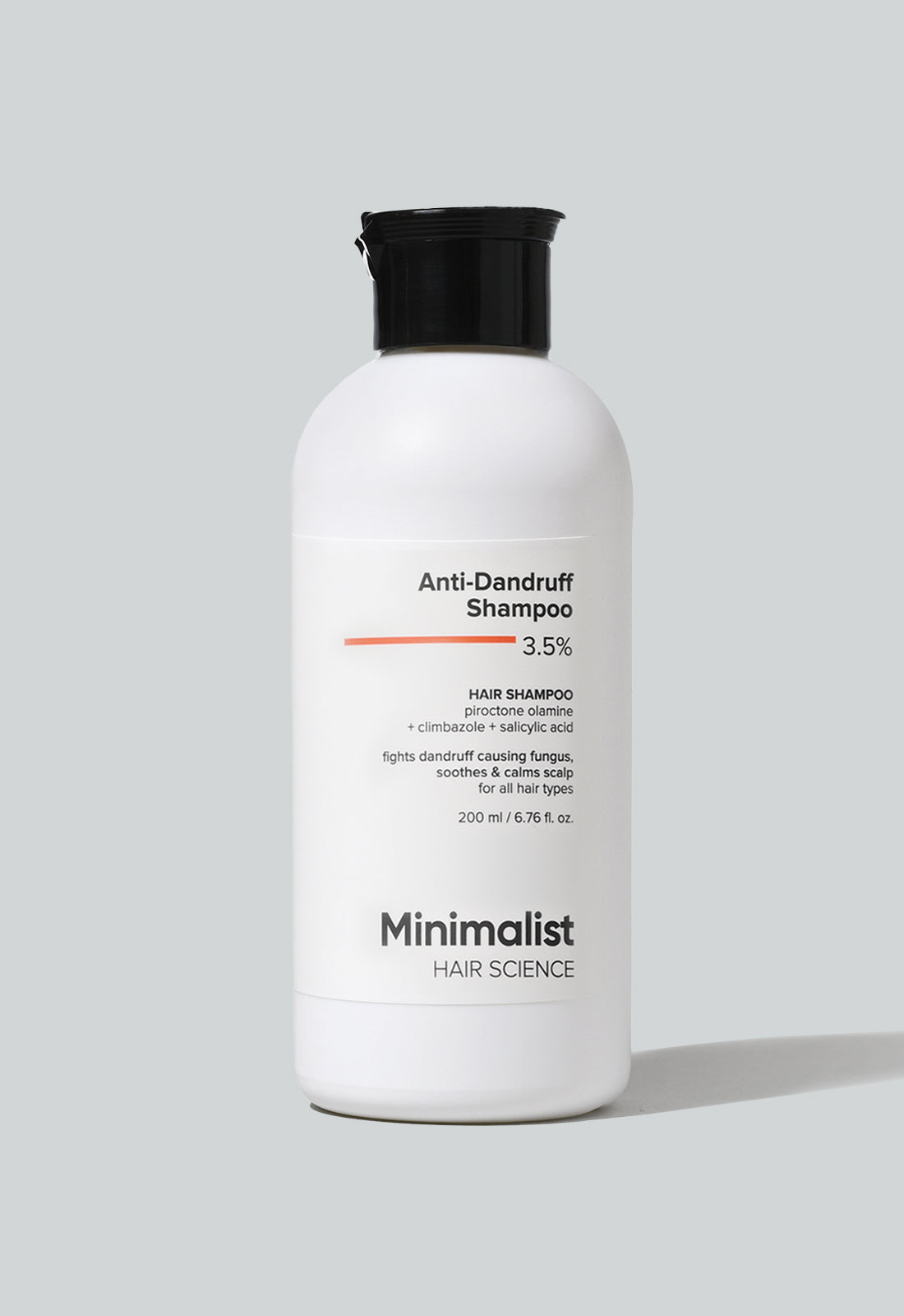 Minimalist Anti-Dandruff Shampoo 3.5% (200ml) – photo 2