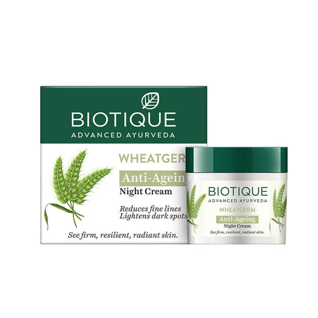Biotique Bio Wheat Germ Night Cream (50g)