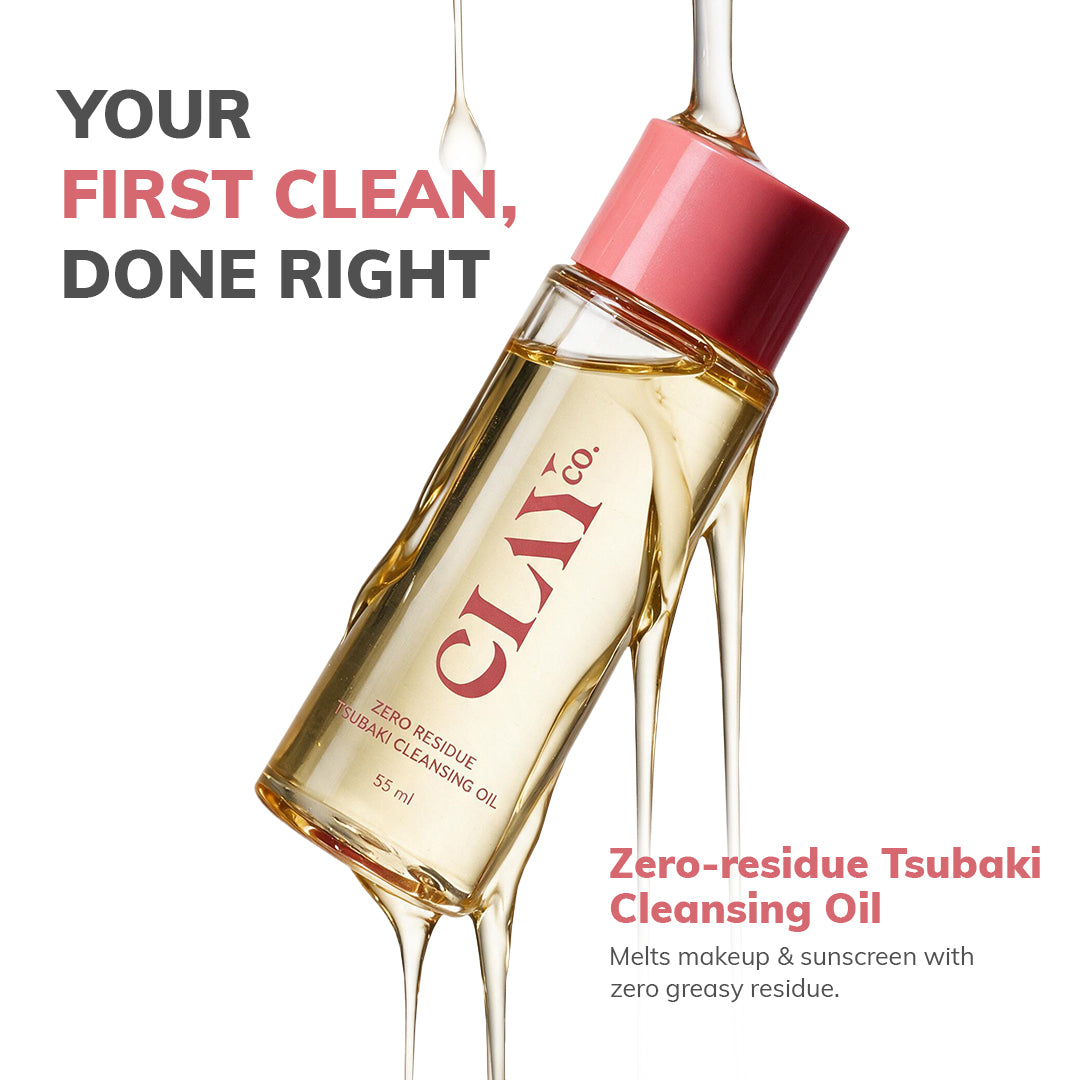 ClayCo Zero-residue Tsubaki Cleansing Oil (55ml)