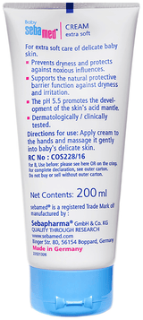 Sebamed Baby Cream Extra Soft