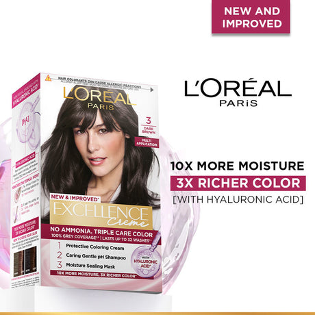 L'Oréal Paris Excellence Crème Triple Care Hair Colour