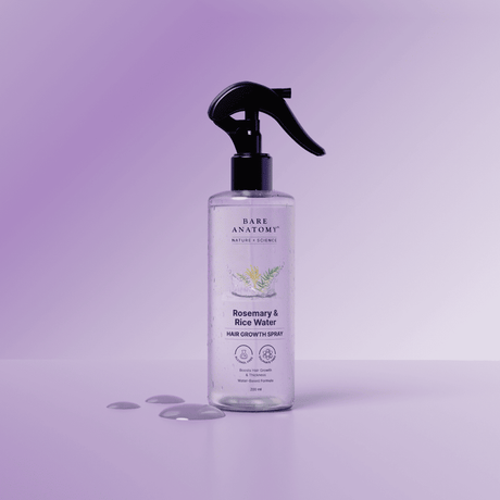 Bare Anatomy Rosemary & Rice Water Hair Growth Spray (200 ml)