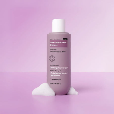 Bare Anatomy Expert Ultra Smoothing Shampoo with Niacinamide & Aloe Vera Extract, 250 ml