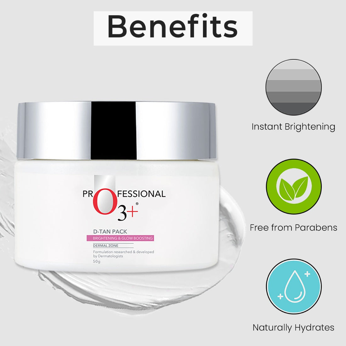 O3+ D-Tan Pack (Professional Tan Removal Face Pack) – photo 5
