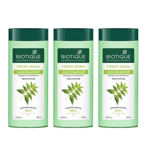 Biotique Bio Kelp Fresh Growth Protein Shampoo for Falling Hair (190 ml)