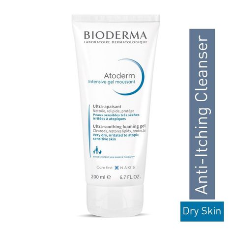 Bioderma Atoderm Intensive Gel Moussant (Anti-Itching Face & Body Cleanser)