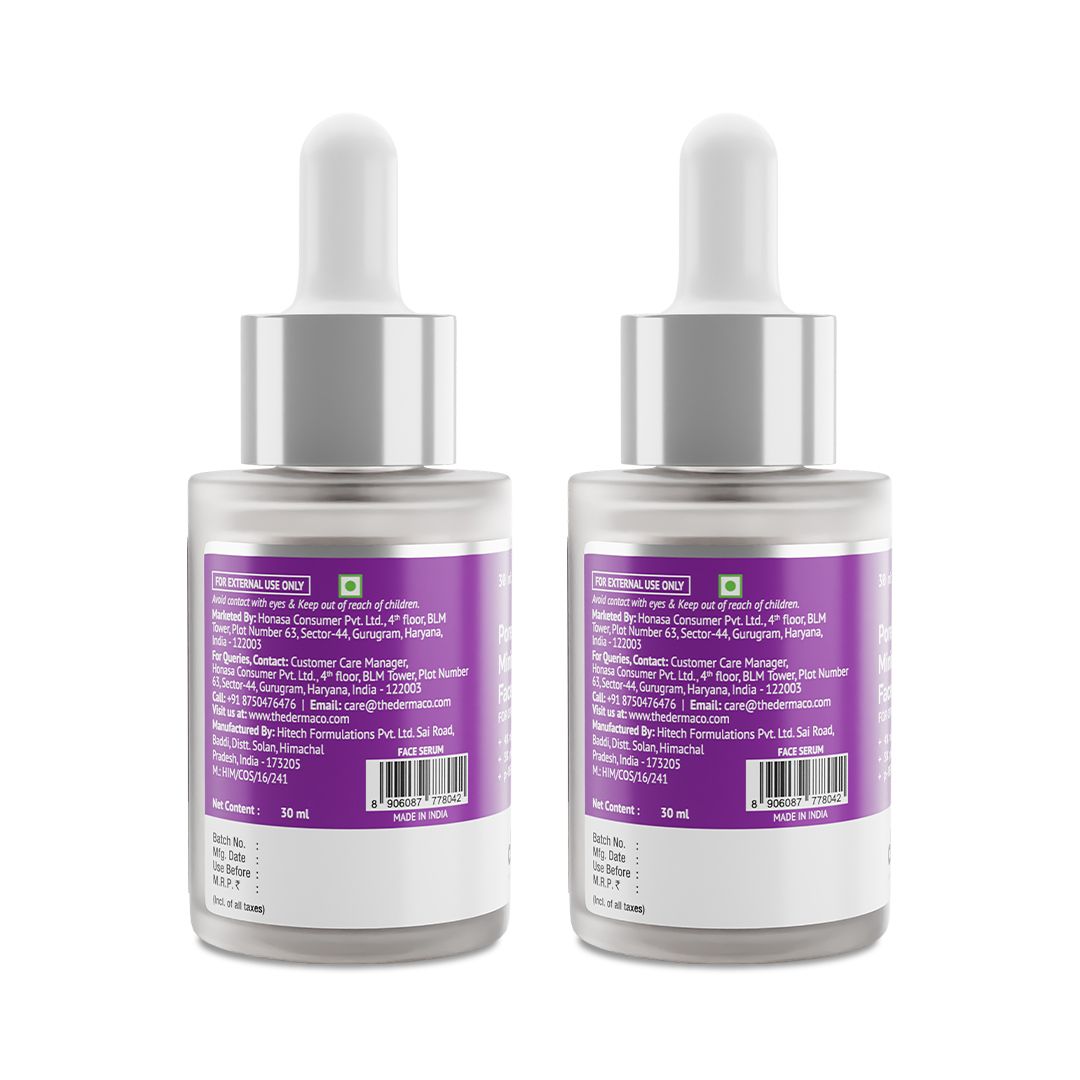 The Derma Co Pore Minimizing Face Serum with 4% Niacinamide, 5% PHA & p-REFINYL® - 30 ml – photo 2
