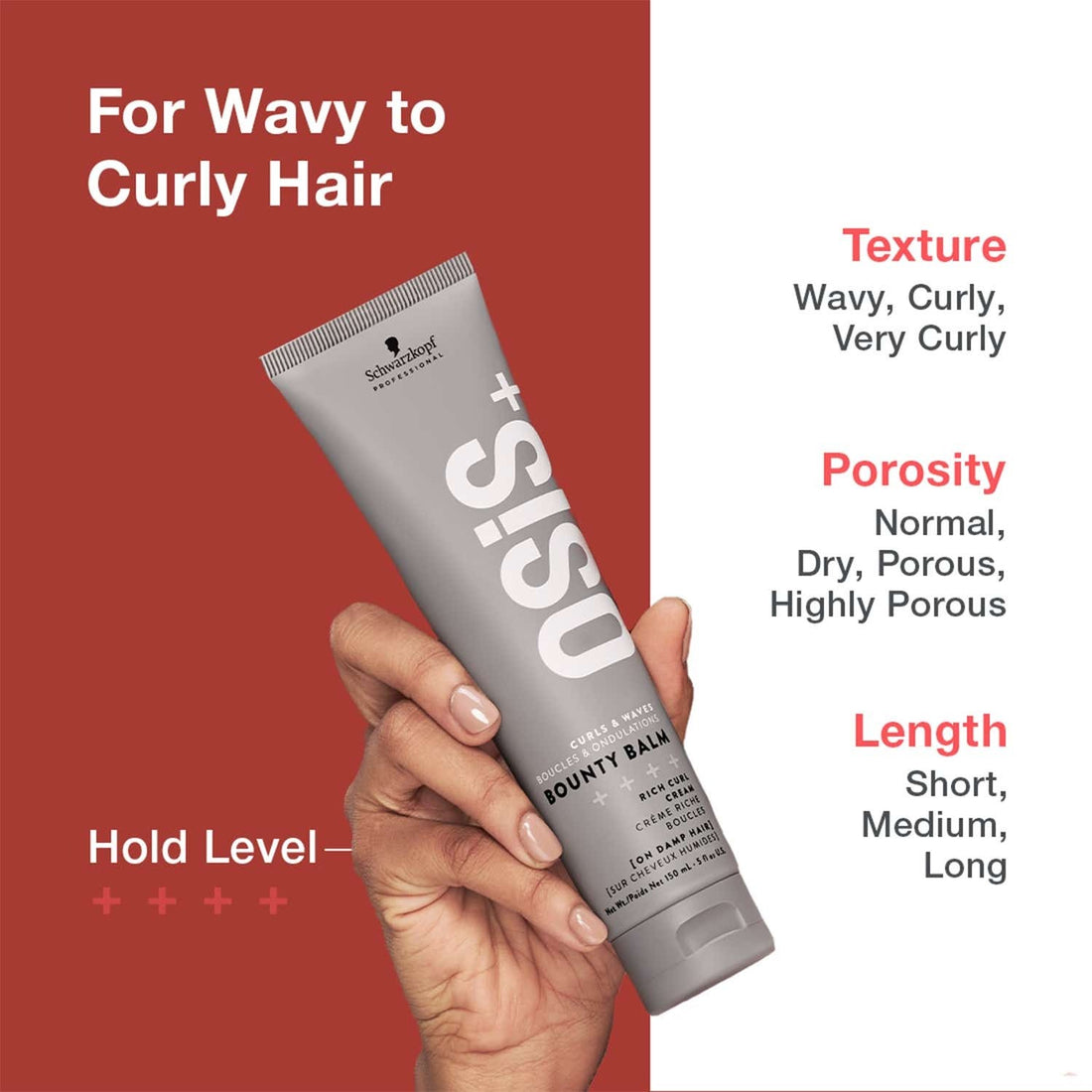Schwarzkopf Professional OSiS+ Bounty Balm Rich Curl Cream (150 ml) – image 7