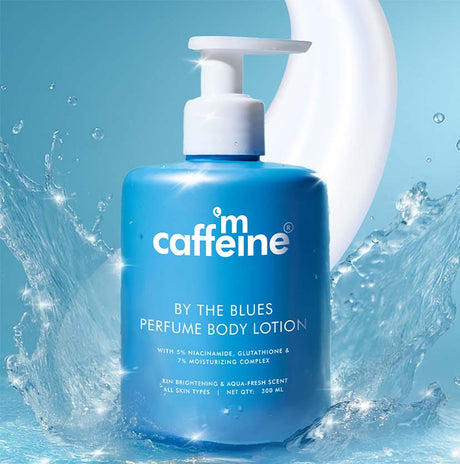 mCaffeine By the Blues Brightening Perfume Body Lotion