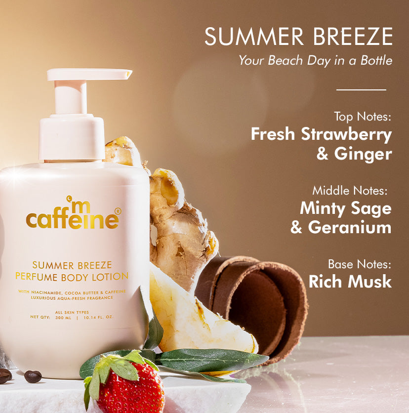 mCaffeine Summer Breeze Perfume Body Lotion (300ml) – photo 6