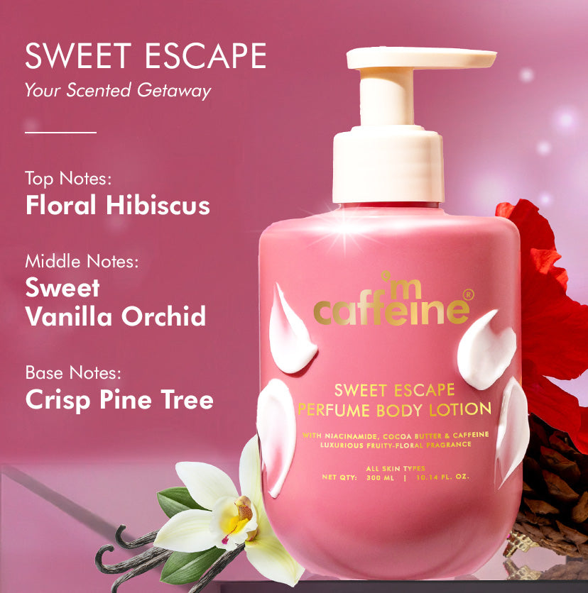 mCaffeine Sweet Escape Perfume Body Lotion (300ml) – photo 6
