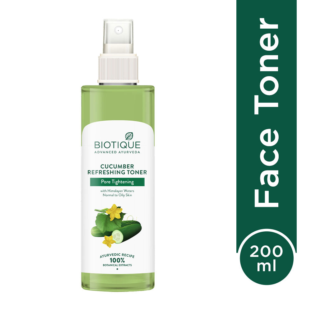 Biotique Bio Cucumber Pore Tightening Refreshing Toner (120ml) – photo 2