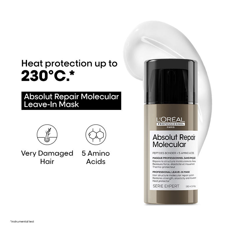 L'Oréal Professionnel Absolut Repair Molecular Deep Repairing Leave-In Cream For Very Damaged Hair – photo 1