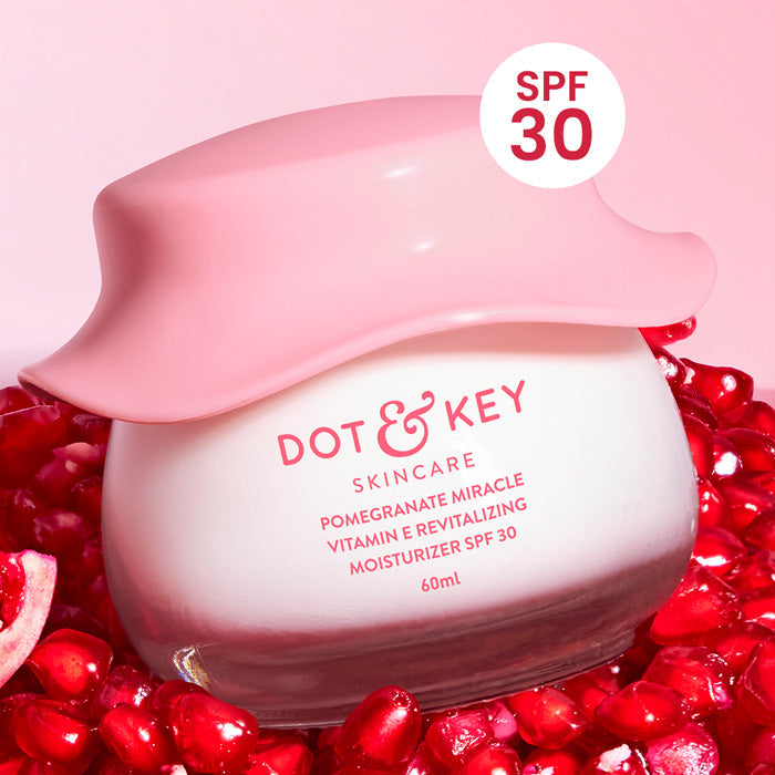 Dot & Key Pomegranate + Multi-Peptide Anti Ageing Moisturizer SPF 30 (60 ml)