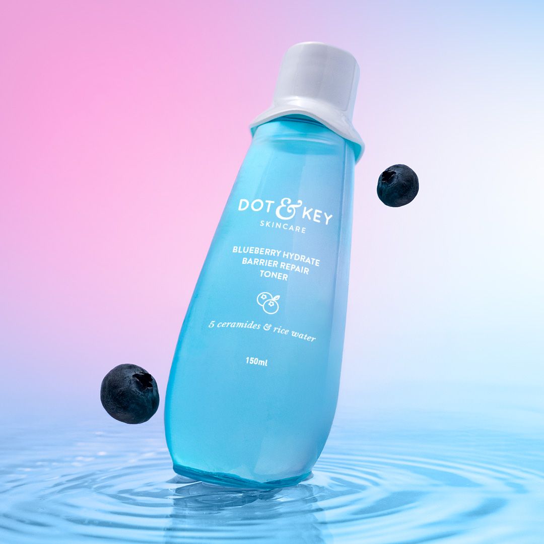 Dot & Key Blueberry Hydrate Barrier Repair Rice Water Toner (150ml)