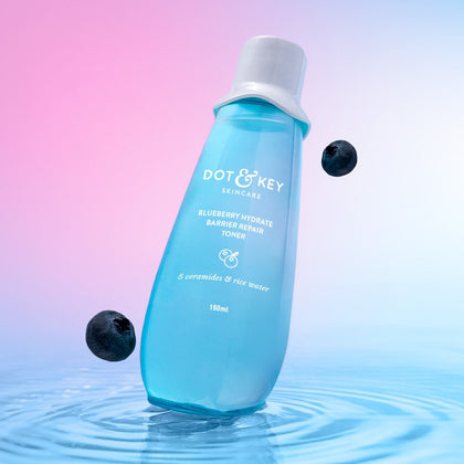 Dot & Key Blueberry Hydrate Barrier Repair Rice Water Toner (150ml)