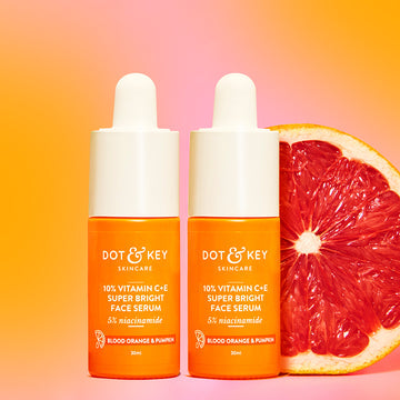 Dot & Key 10% Vitamin C + E Super Bright Face Serum with 5% Niacinamide & Blood Orange (30ml)