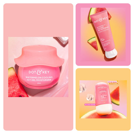 Dot & Key Watermelon Glow Routine Set (3 Products)