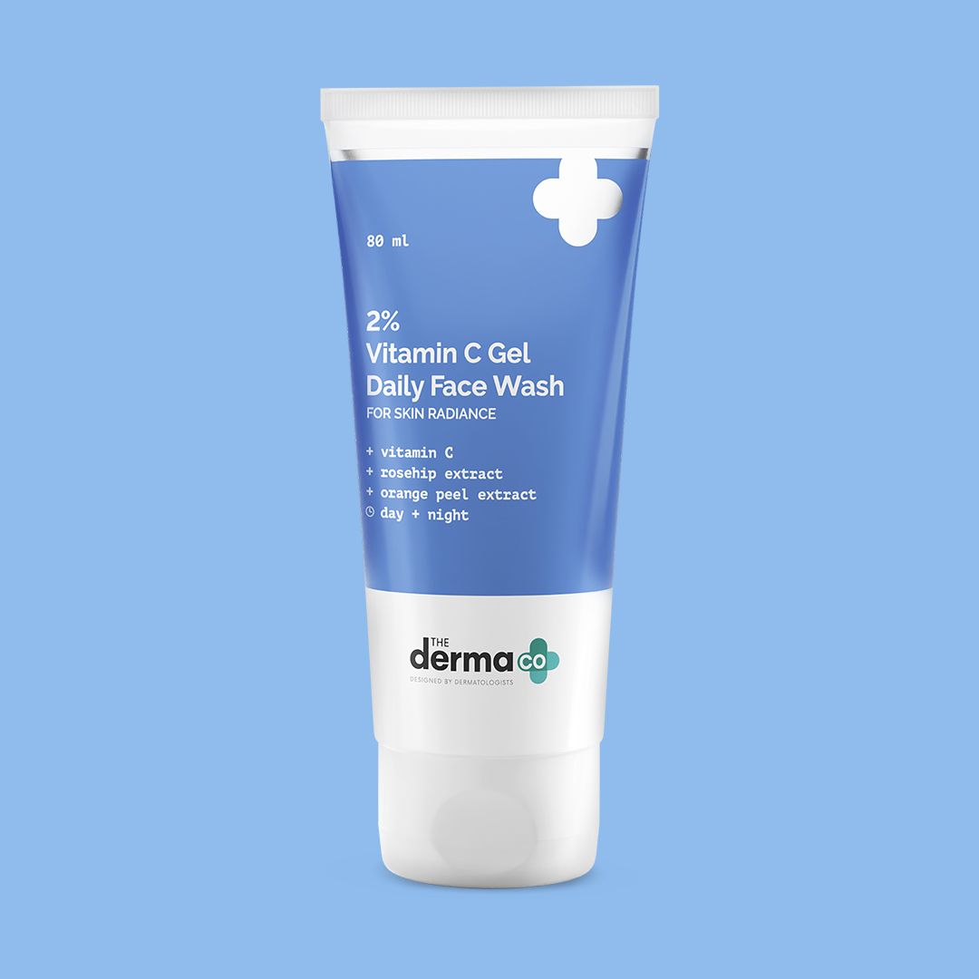 The Derma Co 2% Vitamin C Gel Daily Face Wash (80ml) – photo 1