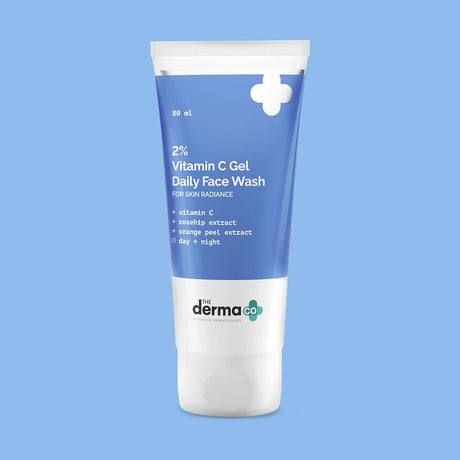 The Derma Co 2% Vitamin C Gel Daily Face Wash (80ml)
