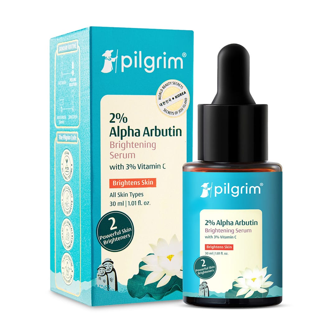Pilgrim 2% Alpha Arbutin & 3% Vitamin C Brightening Serum (30ml) – photo 1
