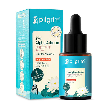 Pilgrim 2% Alpha Arbutin & 3% Vitamin C Brightening Serum (30ml)
