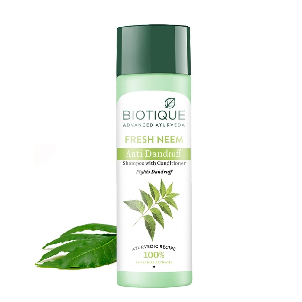 Biotique Bio Neem Margosa Anti-Dandruff Shampoo & Conditioner – photo 2
