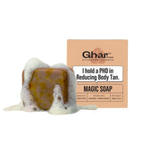 Ghar Soaps Magic Sunscreen with Saffron & Lactic Acid for De-Tan SPF 50+ PA++++