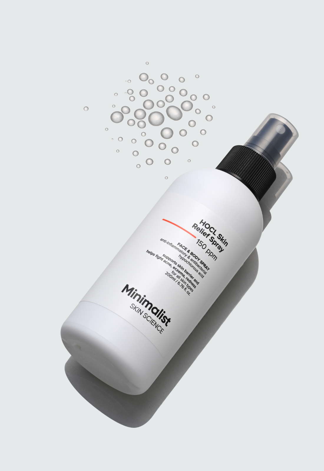 Minimalist HOCl Skin Relief Spray (150 ppm) (200ml) – photo 4