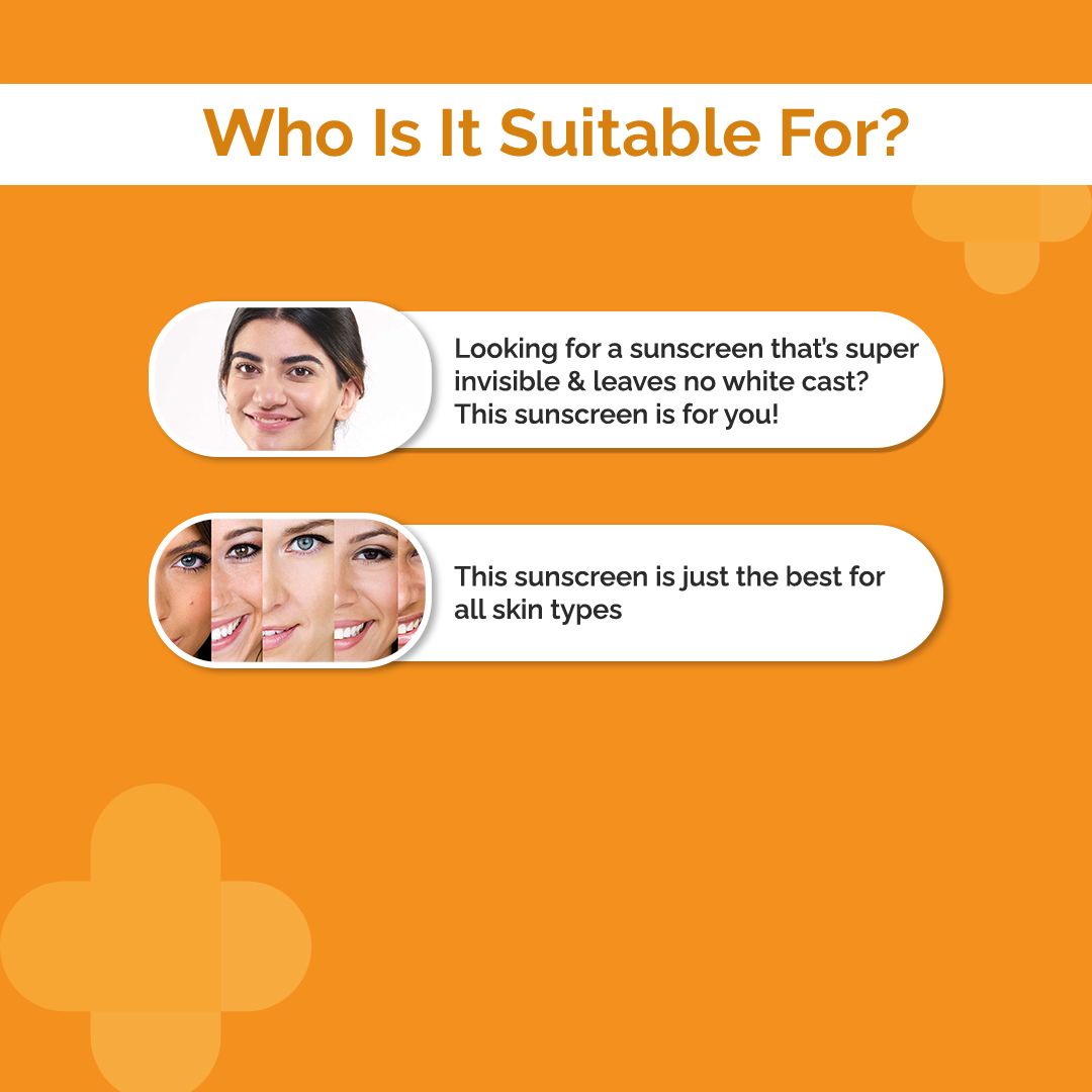 The Derma Co Hyaluronic Invisible Sunscreen Gel with Hyaluronic Acid & Vitamin E - 50g – photo 4