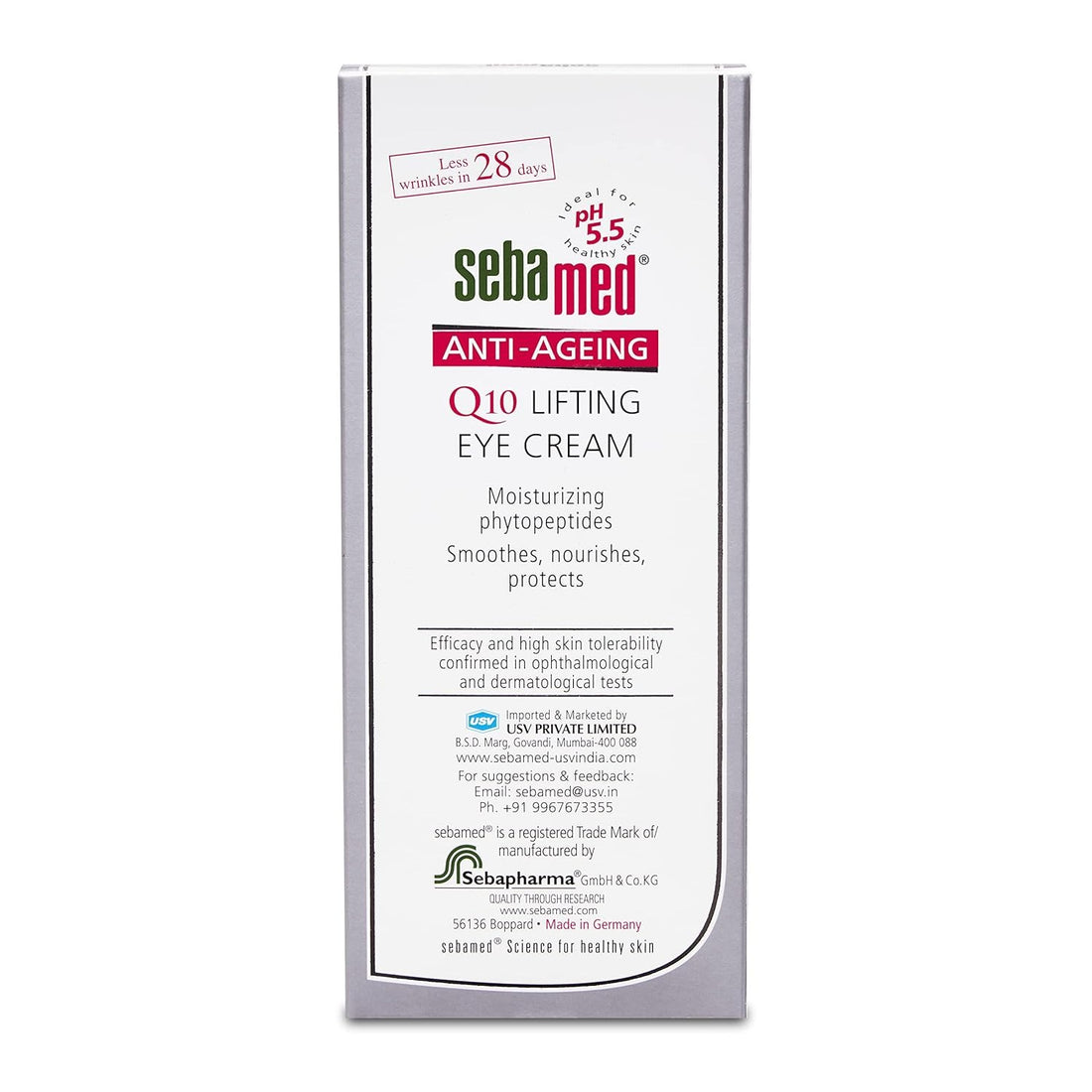 Sebamed Anti-Ageing Q10 Lifting Eye Cream (15 ml) – photo 2
