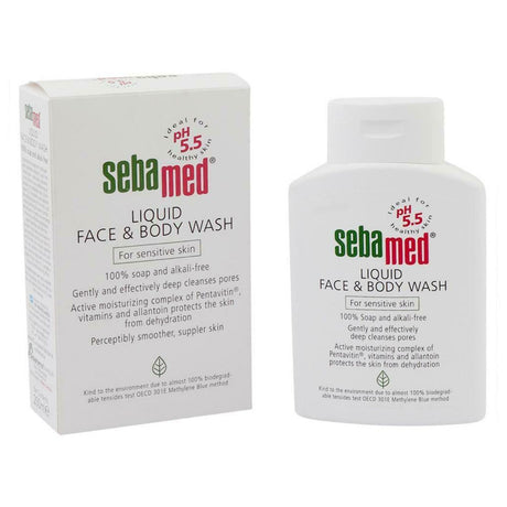 Sebamed Liquid Face & Body Wash (200 ml)