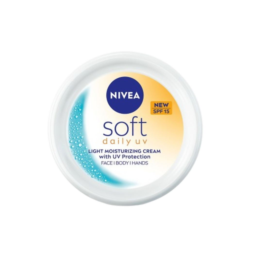 NIVEA Soft Daily UV SPF-15 Light Moisturising Cream (100ml) – photo 2