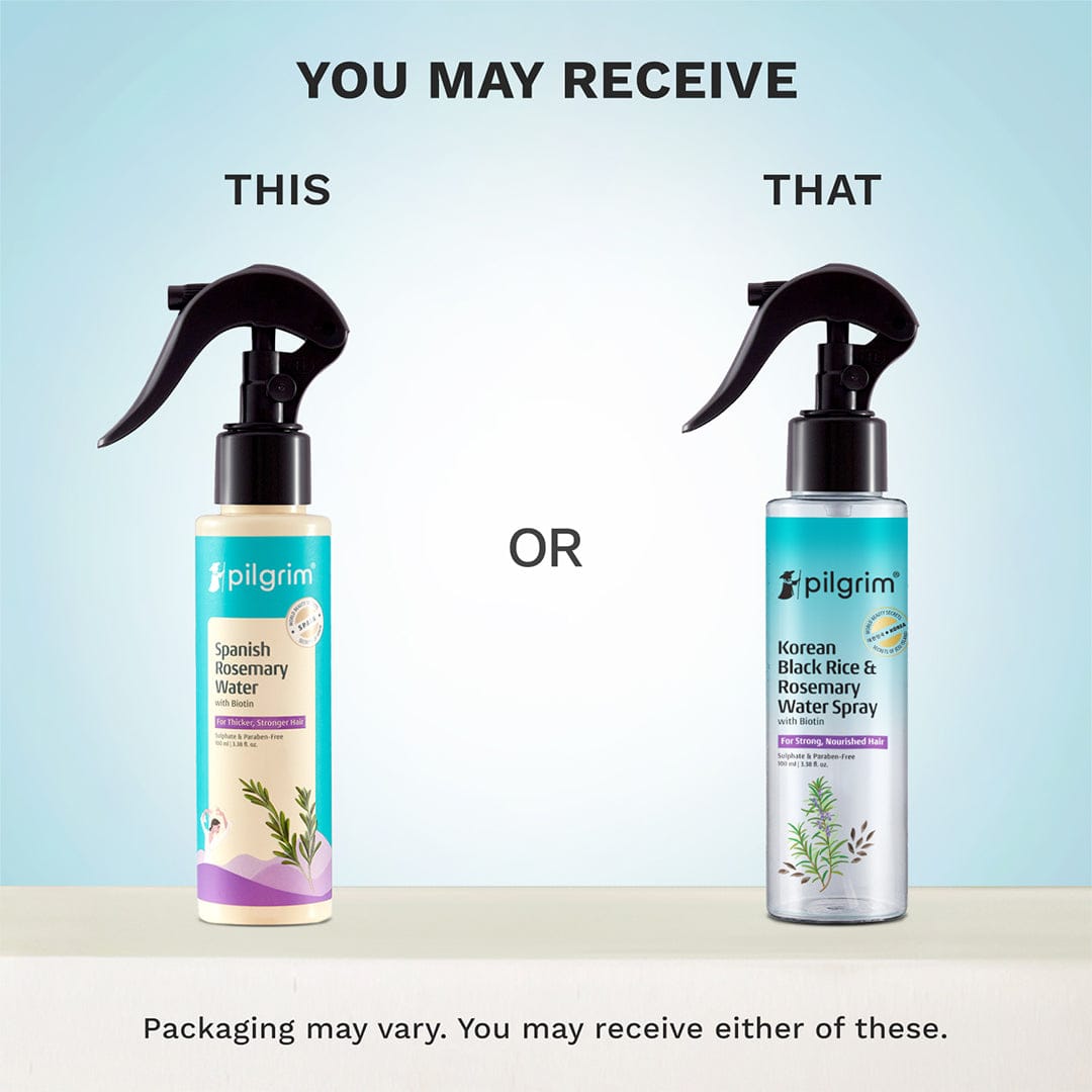 Pilgrim Korean Black Rice and Rosemary Water Spray With Biotin (Spanish Rosemary) - 100 ml – photo 2