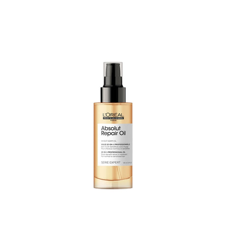 L'Oréal Professionnel Absolut Repair 10-in-1 Multi-Benefit Hair Serum For Dry And Damaged Hair (90ml)