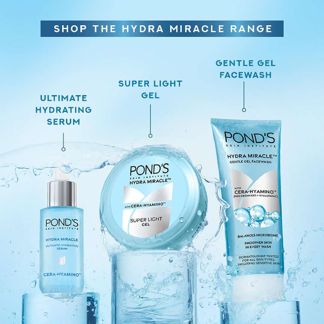 POND'S Super Light Gel Oil-Free Moisturiser with Hyaluronic Acid + Vitamin E (100 g) – photo 6